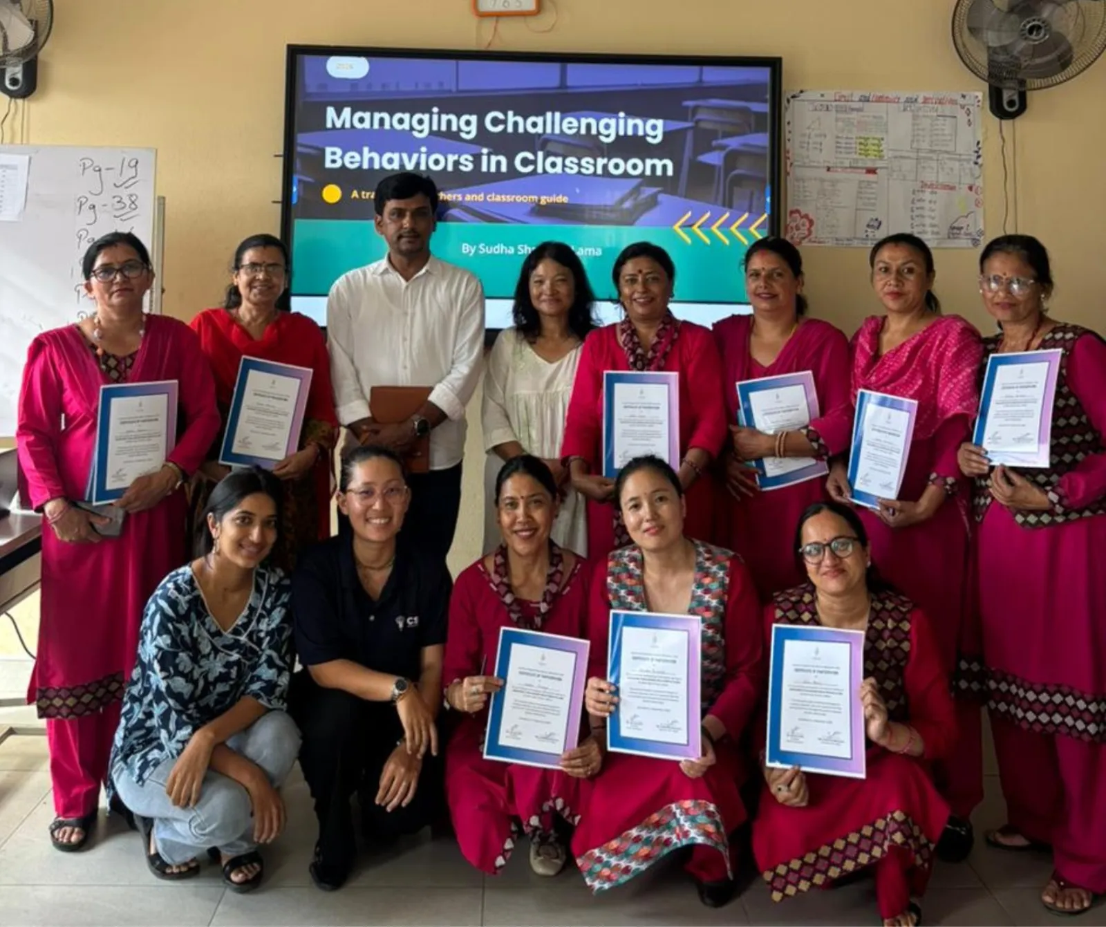 Teachers Across Three Public Schools in Lalitpur Learn New Approaches to Challenging Classroom Behaviours